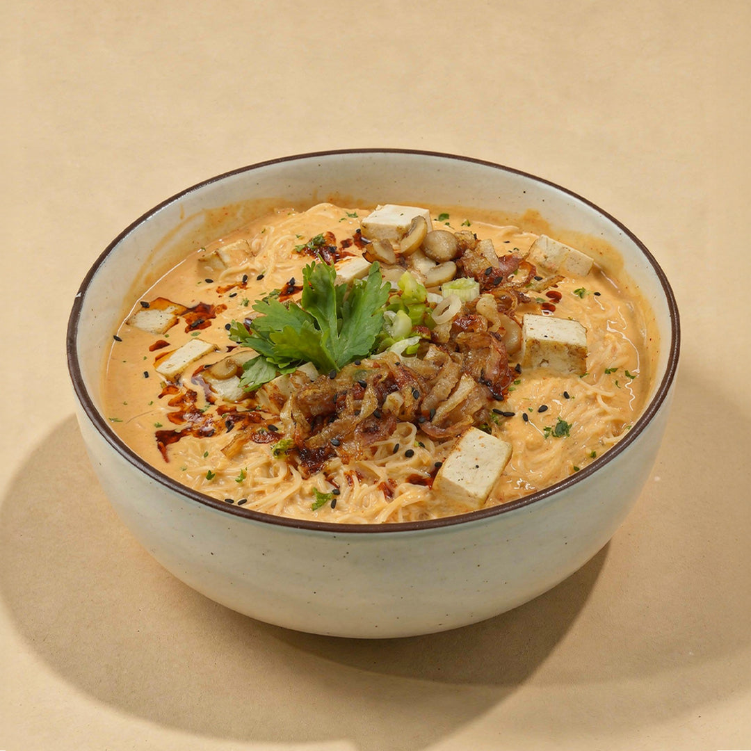 Peanut Chilly Ramen Bowl (Gluten Free)