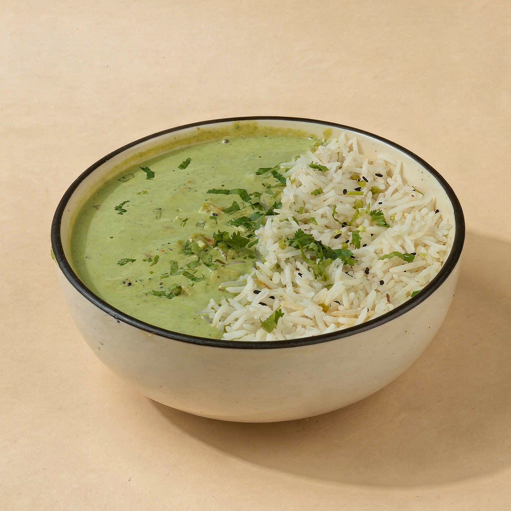 Seasonal Veggies in Thai Curry Sauce