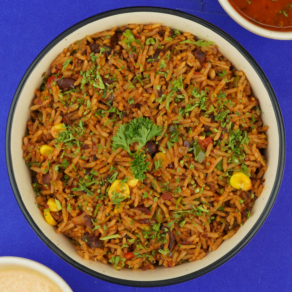 Mexican Rice with Bean Chilly