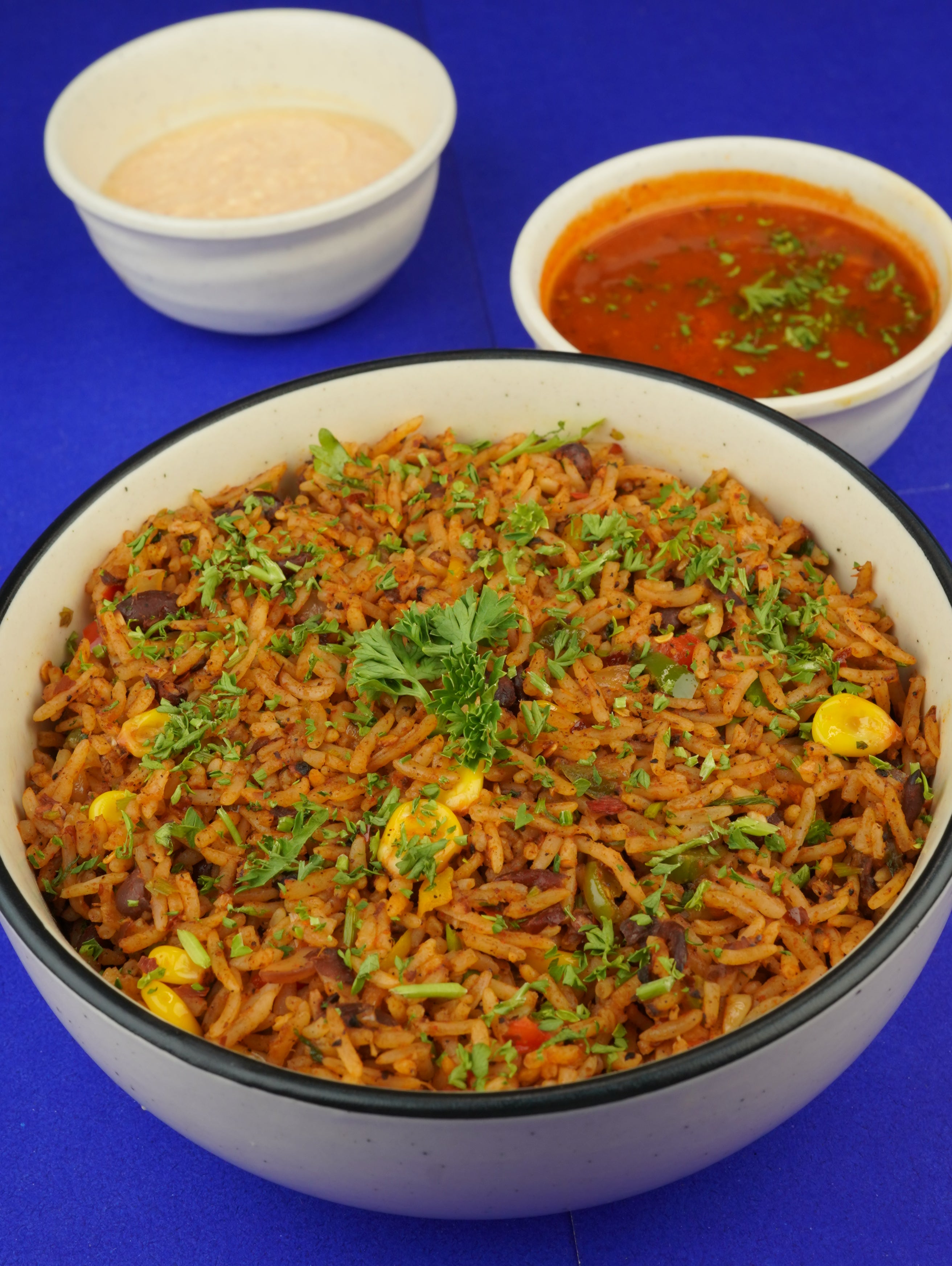 Mexican Rice with Bean Chilly