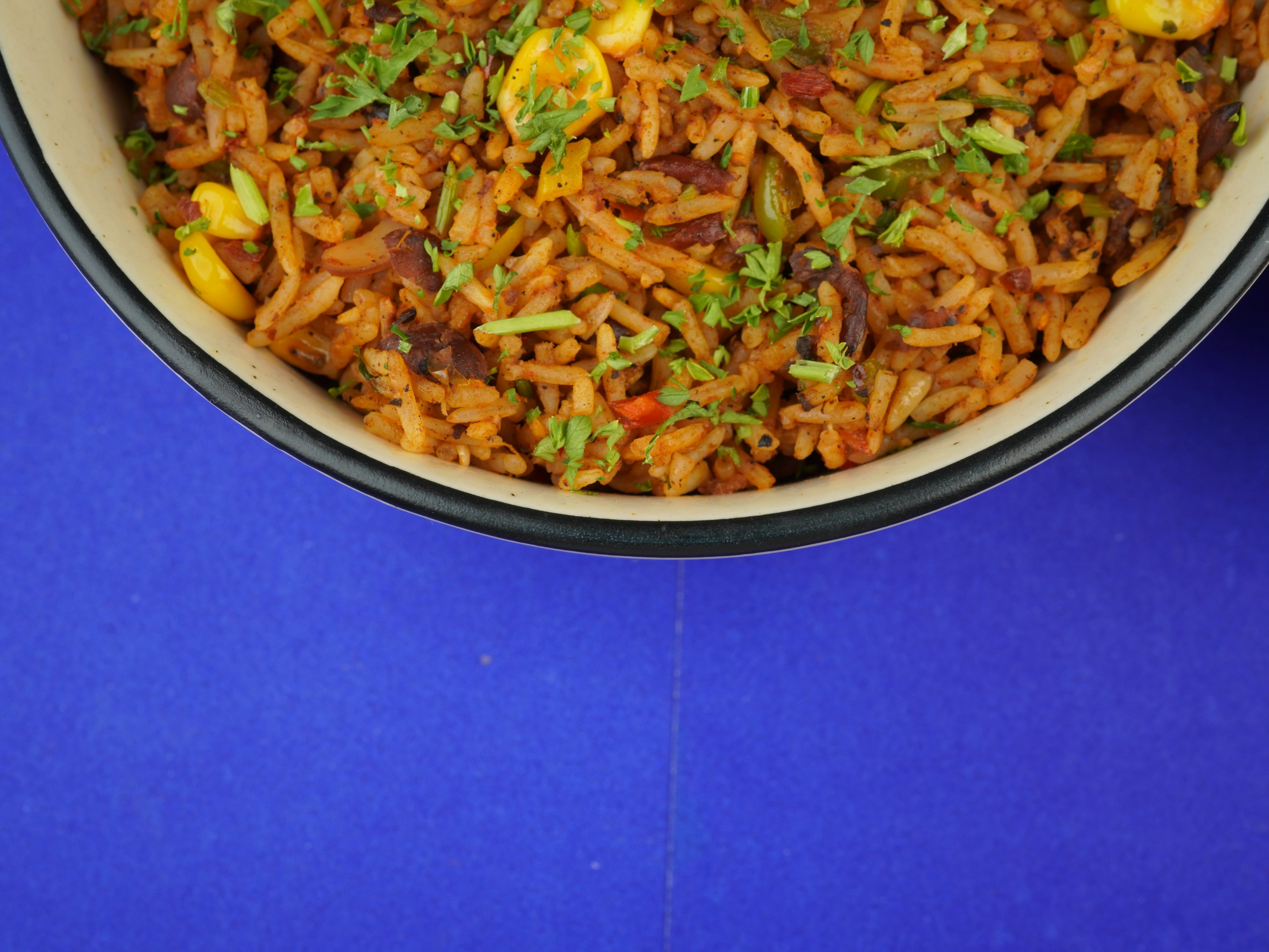 Mexican Rice with Bean Chilly