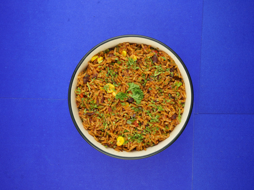 Mexican Rice with Bean Chilly