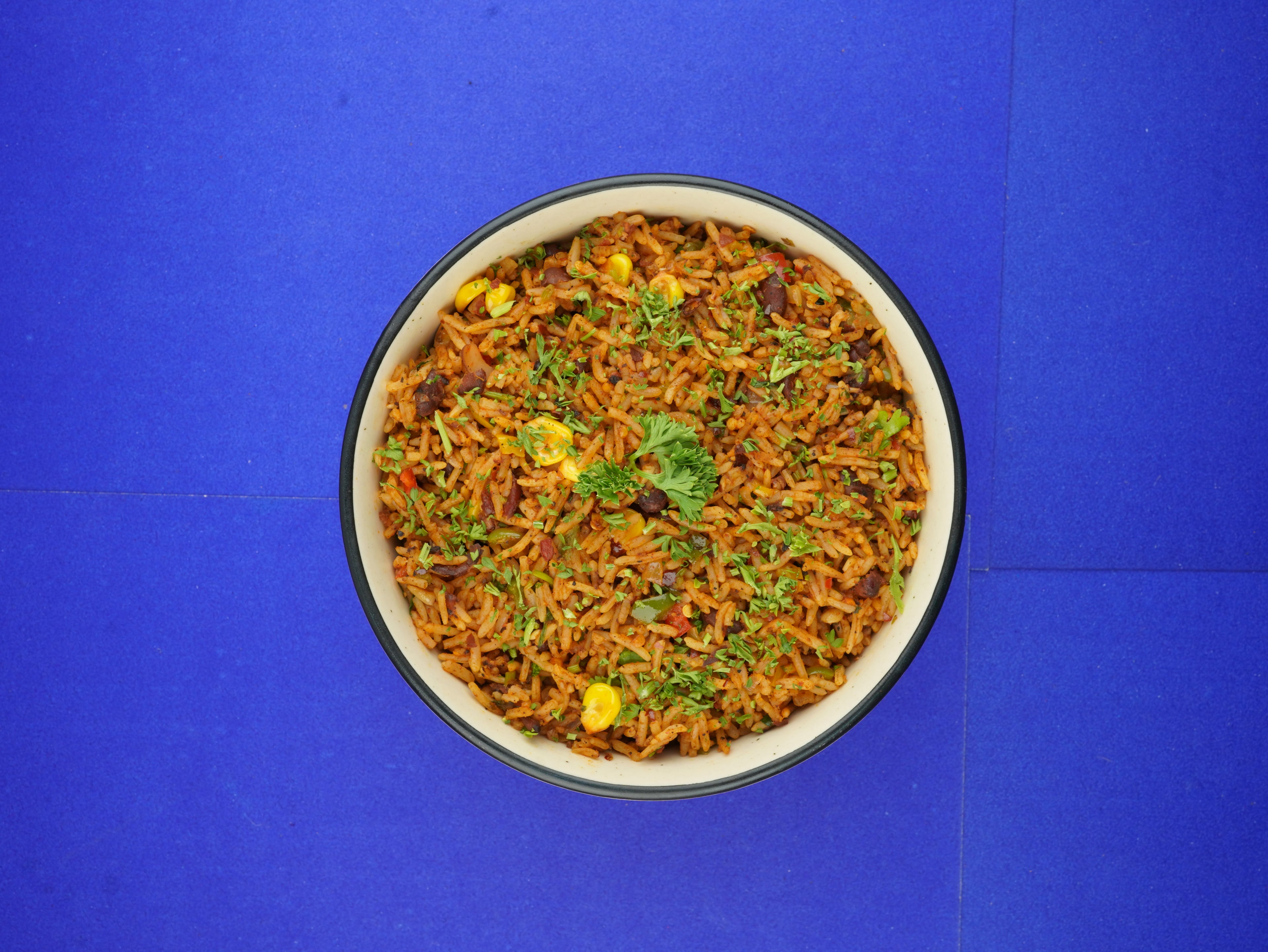 Mexican Rice with Bean Chilly