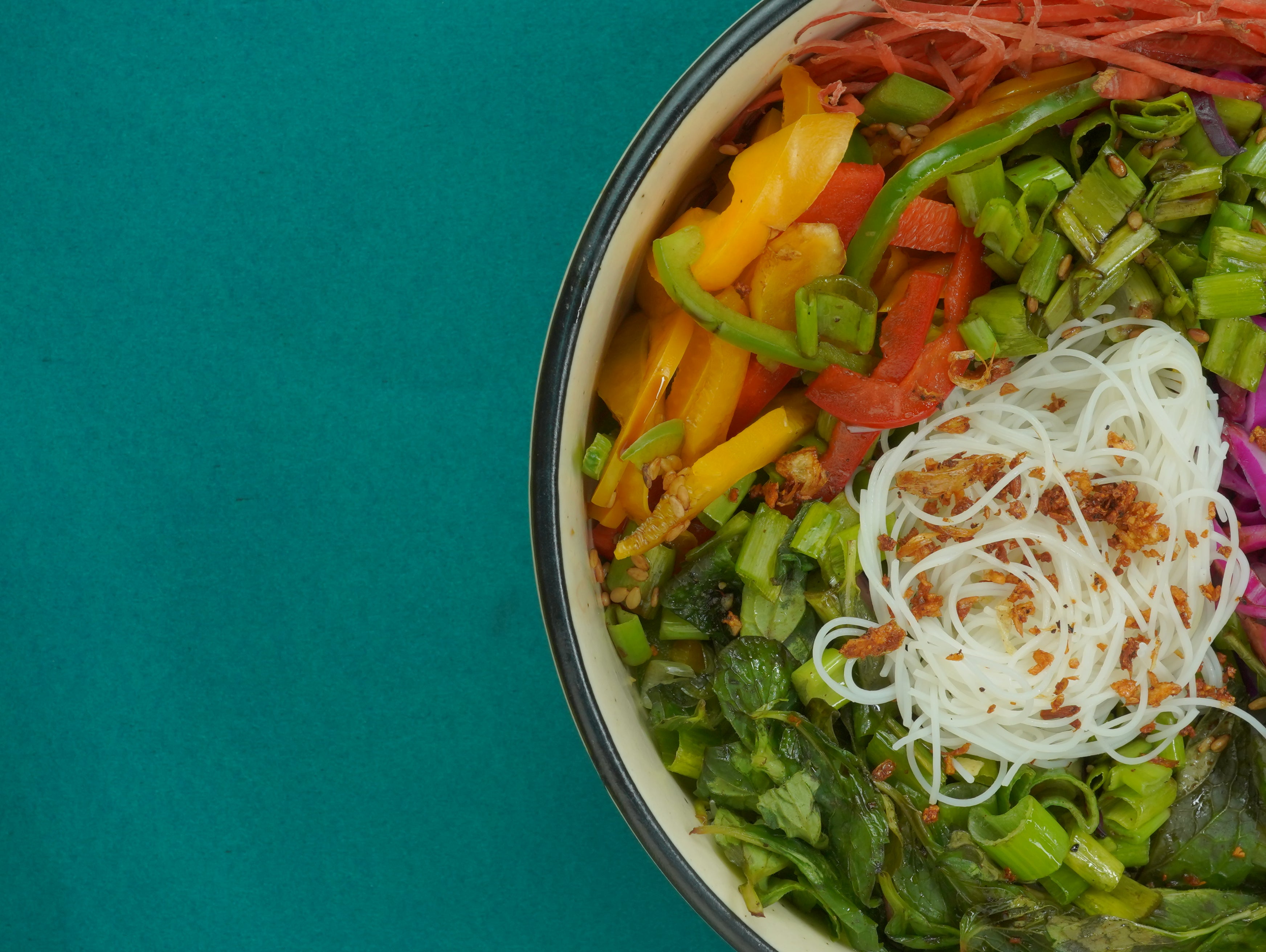 Stir Fried Vermicelli Noodles (Gluten Free)