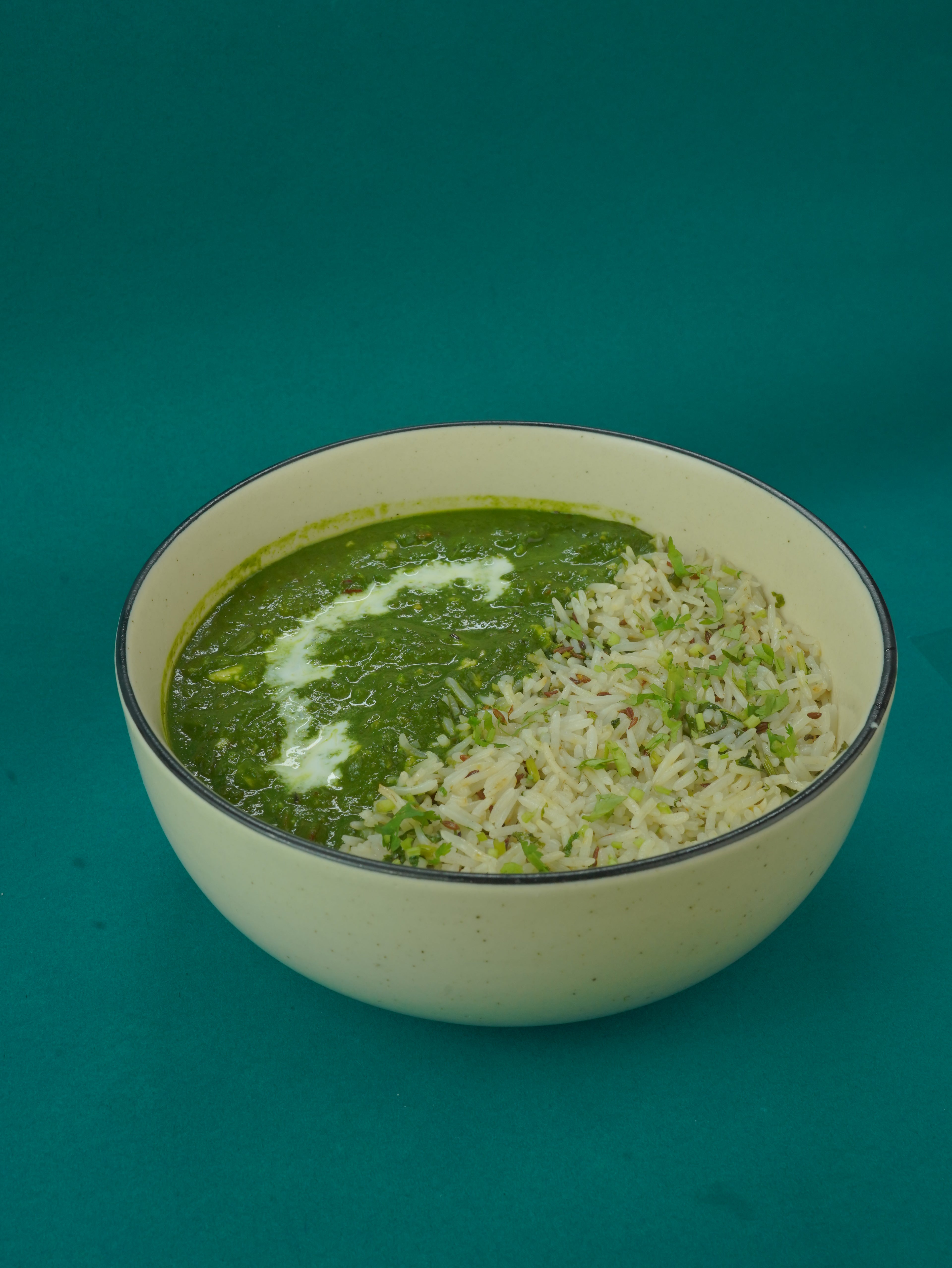 Palak Paneer & Jeera Rice Meal