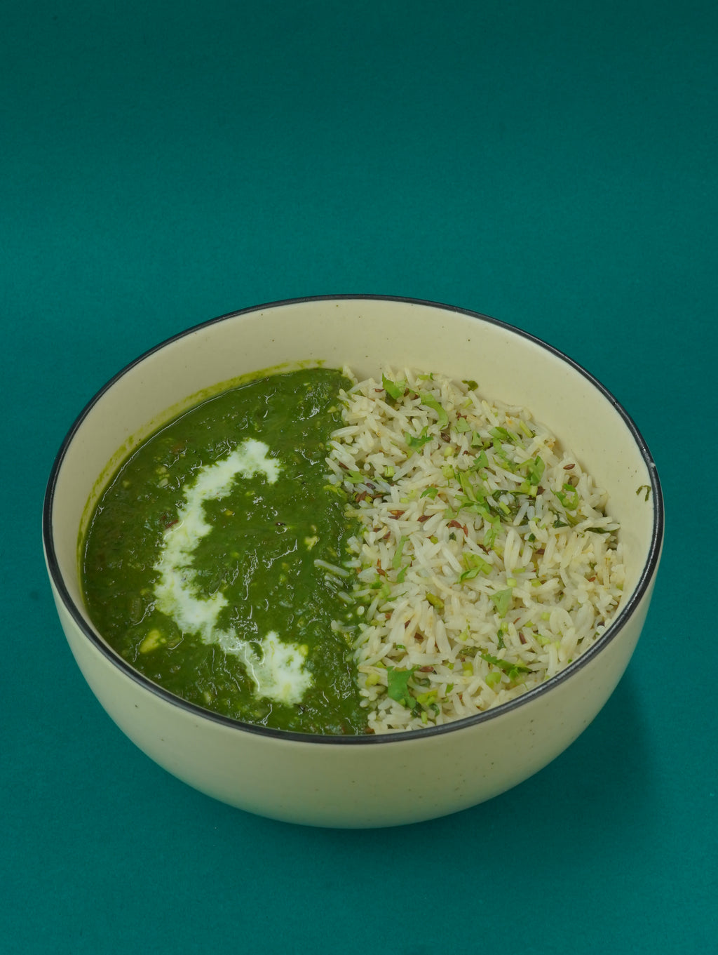 Palak Paneer & Jeera Rice Meal