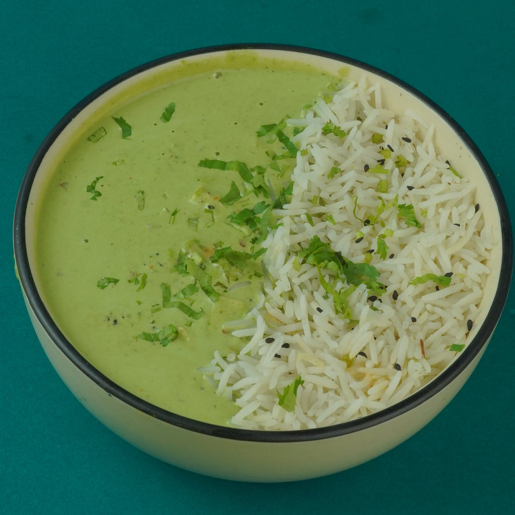 Seasonal Veggies in Thai Curry Sauce